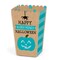 Big Dot of Happiness Teal Pumpkin - Halloween Allergy Friendly Trick or Trinket Favor Popcorn Treat Boxes - Set of 12